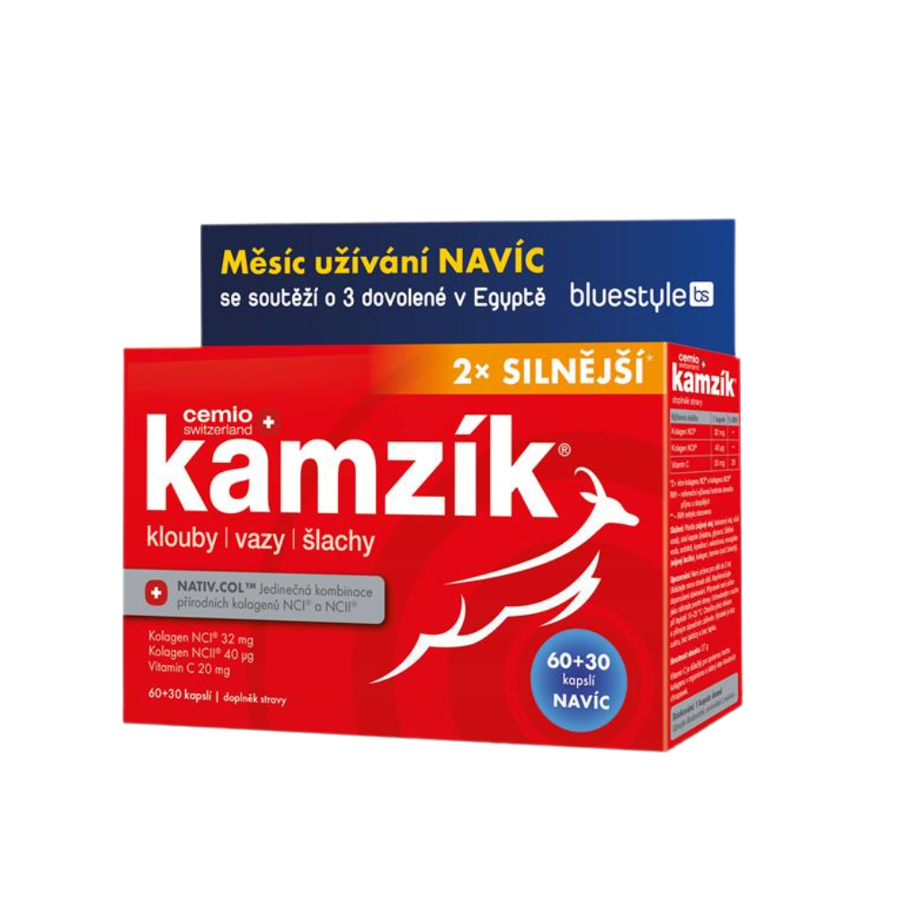 kamzík léto - blue style